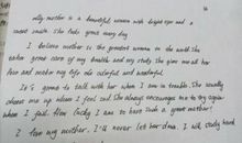 2017小升初英语作文：My mother