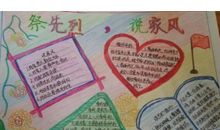 清明节好段好句：清明到，祭祖先_750字