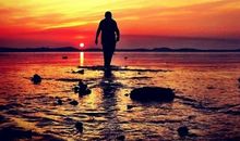 [超新星中学组]落日余晖:[一]_250字