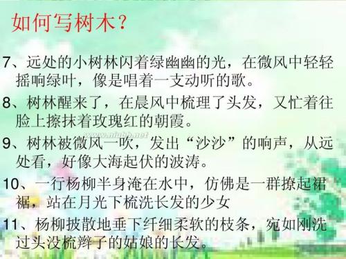 三年级的想象力：如果我是春天的雨_400字