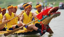 端午节习俗之赛龙舟_20字