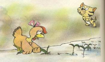 我的家人的小母鸡_150字