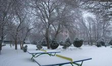 校园的冬天_800字