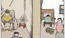 哲理故事：爱打扮的蜘蛛