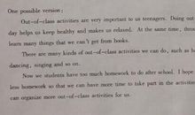 初中英语作文范文