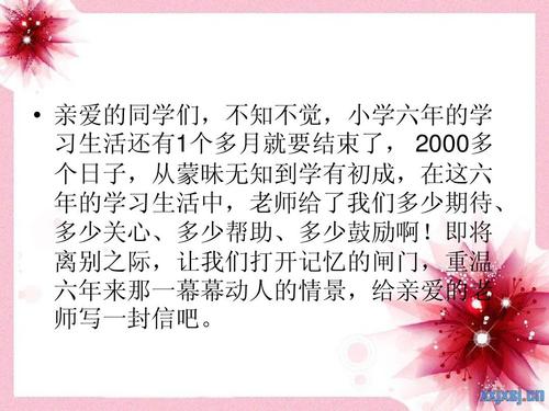 给语言老师的一封信_450字