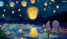 中秋节祝福语—亲人类