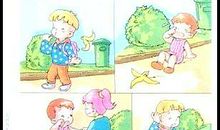 一年级作文看图写话：知错能改_250字