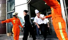 消防演习作文：消防安全疏散演习_450字