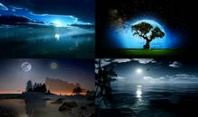 关于月亮的作文：月光照耀下的你_800字