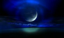 关于月亮的作文：月光中的蓝色_800字