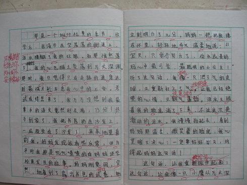 四年级信件组成：母亲，母亲_450字