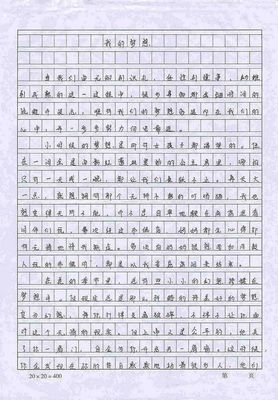 梦想_300字