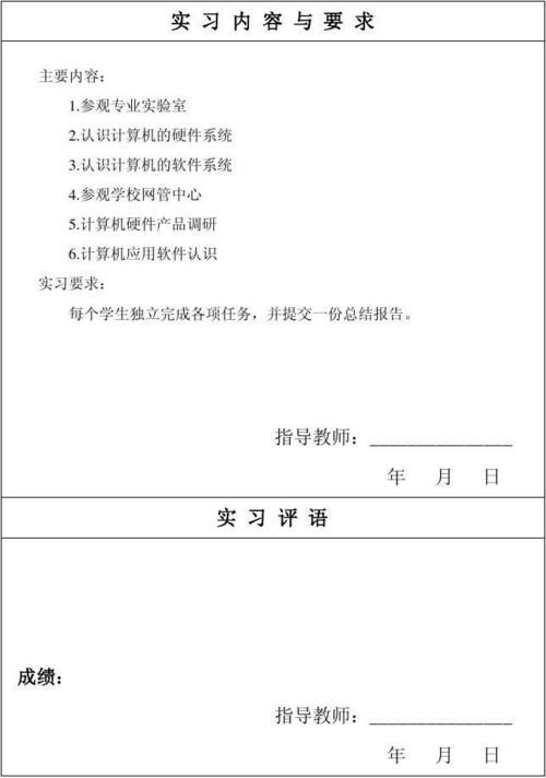 计算机网络专业实习摘要