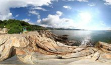 迷人的大梅沙_450字