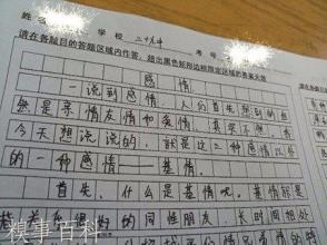 关于令人难忘的作文：第一次测试_800字