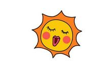 【每日天气】玩捉迷藏的太阳_100字