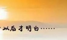 初中的我醒悟吧_450字