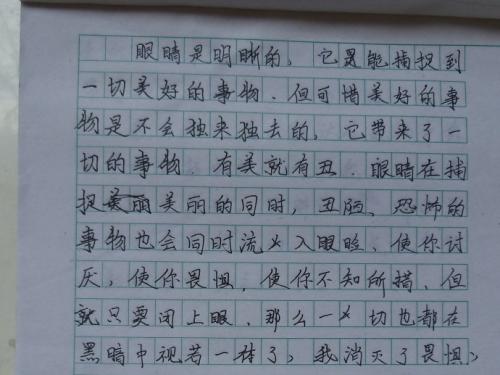 ERIOR叙利亚作文：我一年初中生活_600字