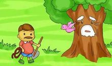 小鸟 老树 心愿_900字