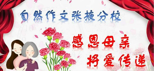 感恩节的构图：谢谢，妈妈_900字
