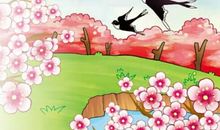 [春天来了]桃花园记_700字