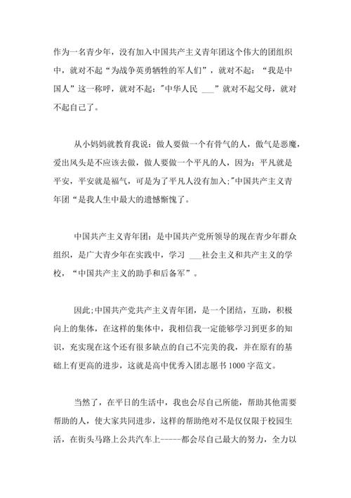 高中学生的应用1000字（1）
