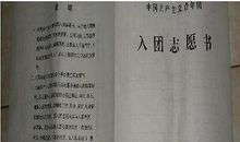 精选高中生入团志愿书（二）