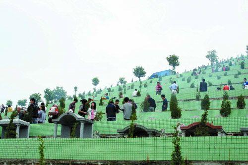 清明节习俗：扫地墓