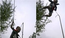 城市里的飞天蜘蛛