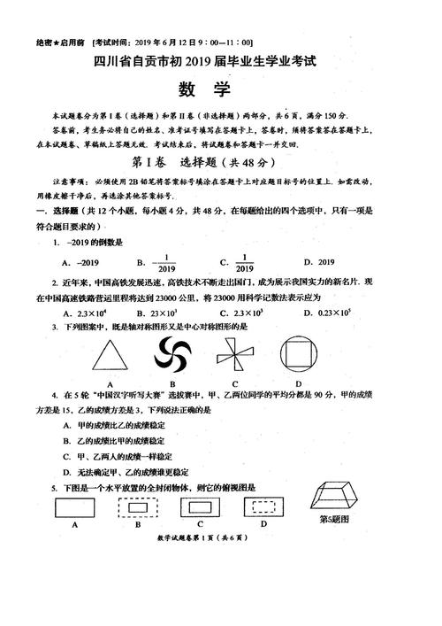 2020四川之龙洪钟考试问题和评论