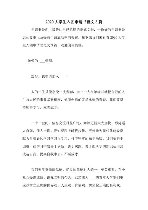 大学生申请（IV）