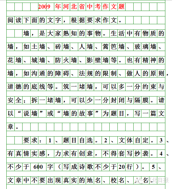 2008年入学考试预测