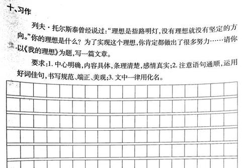 [学院入学考试]组成制剂应准确地切割主题清晰的想法
