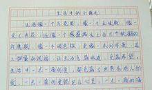 [PK赛]关于生活中的一个小镜头的作文：就着样，我被爷爷爱着_900字