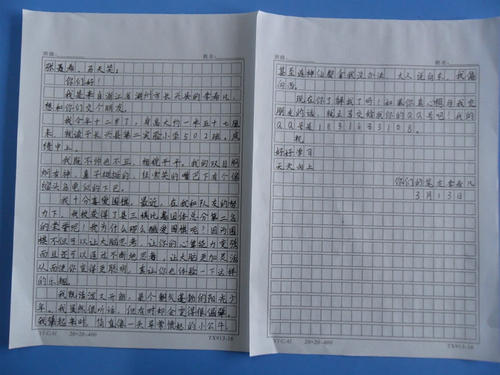 初级第2封信：给遥远的朋友的一封信_400字