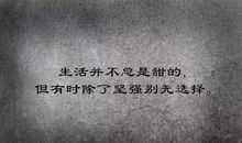 关于坚强的作文：我不坚强_900字