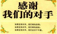关于对手的作文：美丽的对手_500字