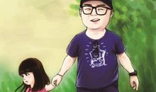 可爱的胖爸爸_800字