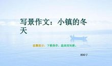 [PK赛]关于冬天的作文：城市的冬_800字