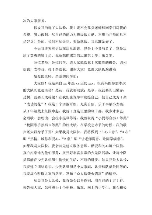 竞选旅情演讲_550字