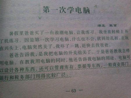 首先使用计算机_450字