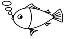 我是一条可爱的小鱼_150字