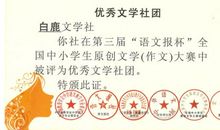 第十届全国“春蕾杯”征文大赛主题:《我们在一起》