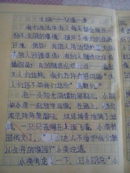 我的同学_400字