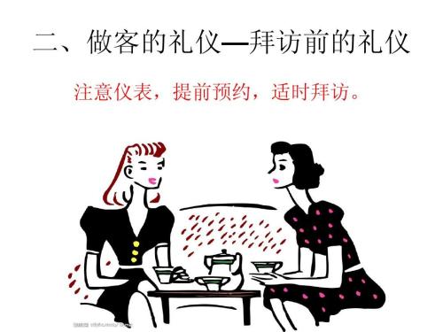 在访问亲戚和朋友和接待客人时应该注意什么样的礼仪？ _1200字
