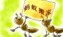 蚂蚁搬家_550字