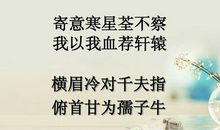 我以我血荐轩辕_750字