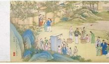 旧曲梅花唱，新正柏酒传。