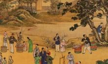 举杯互敬屠苏酒，散席分尝胜利茶。